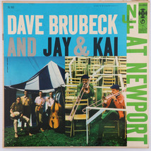 Dave Brubeck And Jay &amp; Kai – At Newport - 1956 6 eye Vinyl LP Hollywood CL 932 - $9.74