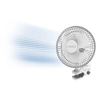 Lasko Clip Fan, 2 Quiet Speeds, 360 Degree Pivot, Portable for Office, B... - $40.72