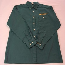 Baptist Health System of South Florida Men's Green Long Sleeve Shirt Size ML image 11
