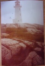Vintage Peggy’s Cove Light House Nova Scotia Canada 1984 - $37.66 MXN