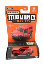 1:64 Matchbox Moving Parts 2021 Ford Bronco Red Diecast Car BRAND NEW - £7.05 GBP