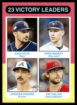 2024 Topps Heritage Chris Bassitt / Spencer Strider / Zach Eflin / Zac Gallen - £1.77 GBP