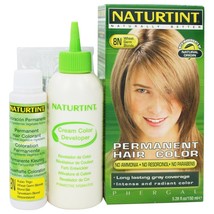 Naturtint Permanent Hair Colorant 8N Wheat Germ Blonde, 4.5 Ounces - £14.32 GBP