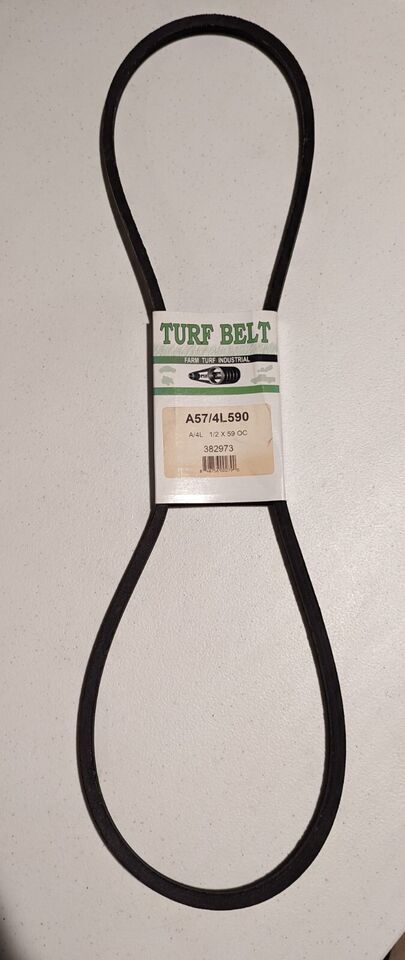 Turf Belt  A57/4L590  1/2 x 59 - $12.16