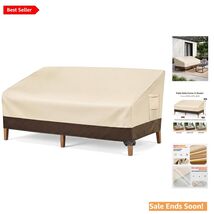 100% Waterproof 3-Seater Outdoor Sofa Cover for All Weather Protection - $90.04