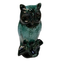 Blue Mountain Pottery Owl Perching 10 inch BMP Vintage 80s Canada - £41.09 GBP