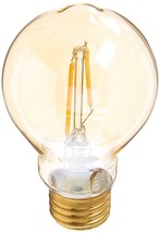60W Equivalent Soft White (2200K) Vintage Edison Dimmable LED Light Bulb... - £7.91 GBP