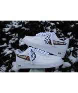 Custom White Rope Laces Air Force 1 Smoker Edition - Mens Womens Air For... - $224.99