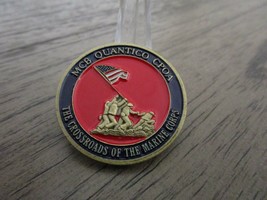 USMC Crossroads of the Marine Corps MCB Quantico CPOA CPO Challenge Coin #1816 - £8.55 GBP