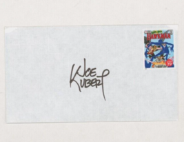 Joe Kubert SIGNED Hawkman ~ JLA / JSA ~ USPS Comic Art Stamp on Envelope - £39.10 GBP
