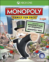 Monopoly Xbox Onei Fun Family Game Board Party Night Pack! Classic, City Pass Go - £10.34 GBP