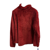 Joylab Womens Pullover Sweater Red Long Sleeve Cowl Neck Thumb Holes XS New - £26.00 GBP