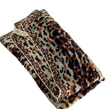 Vintage Baare &amp; Beards Top Hit japan hand rolled pure silk cheetah scarf - £15.60 GBP
