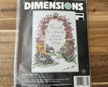 Dimensions Counted Cross Stitch 6731 The Path To A Friend’s House Is Nev... - $12.34