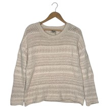Show Me Your MuMu Sweater Womens M Open Knit Round Neck Long Sleeve Pull... - €32,90 EUR