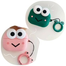 BRAND NEW Airpods Cute Frog Protective Case for Gen 1 &amp; 2 &amp; Pro - £8.67 GBP+