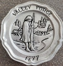 Pewter Plate, Valley Forge 1777, Great Moments in American History, Wall... - $22.44