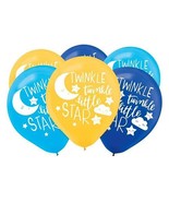 Twinkle Twinkle Little Star Latex Balloons Birthday Party Decorations 6 ... - $8.35 CAD