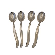 Lot 4 1847 Rogers Brothers Leilani Silverplate MCM Place/Oval Soup Spoon... - $15.10