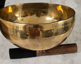 7.25&quot; Hand Hammered Tibetan Meditation Singing Bowl -singing bowl made i... - $120.00