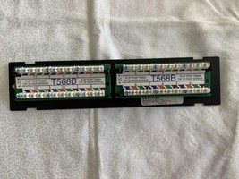 Leviton T568B 12 Port Cat 5E Patch Panel - $25.00