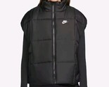 Nike Sportswear Black Puffer Vest Therma-Fit Oversized FB7679-010 Womens... - $60.76