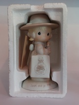 1985 Precious Moments "SEEK AND YE SHALL FIND" w/box E-0005 by Enesco - £7.02 GBP