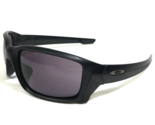 Oakley Sunglasses Straightlink OO9336-03 Matte Black Wrap Frames Purple ... - £149.78 GBP