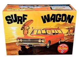 Skill 2 Model Kit 1965 Chevrolet Chevelle &quot;Surf Wagon&quot; with Two Surf Boards 4 i - $48.95