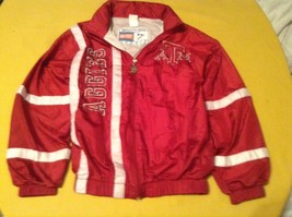 NCAA Texas A&amp;M Aggies jacket Size 12 14 youth Mighty Mac Sports windbrea... - £19.84 GBP