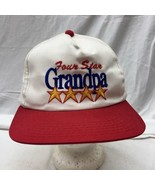 trucker hat baseball cap Vintage SnapBack Embroidered 4 Star Grandpa - $737.70 MXN