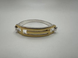 Vintage Givenchy Gold And Silver Bracelet 2 1/8” - £54.60 GBP