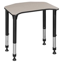 Regency FSD2624PL 26 x 24 in. Ferris Height Adjustable Student Desk, Maple - $231.00