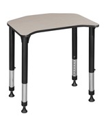 Regency FSD2624PL 26 x 24 in. Ferris Height Adjustable Student Desk, Maple - £181.71 GBP