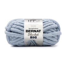 Bernat Blanket Big Yarn, Jumbo #7, 10.6 Oz., Sky Blue - £18.63 GBP