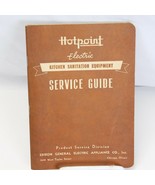 Hotpoint Electric Service Guide Kitchen Sanitation Equipment 1943 - $21.49 CAD