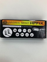 Universal Socket, 3Pcs Multi-Function 1/4&quot;-3/4&quot;  7mm-19mm Adapter Set New - £11.75 GBP
