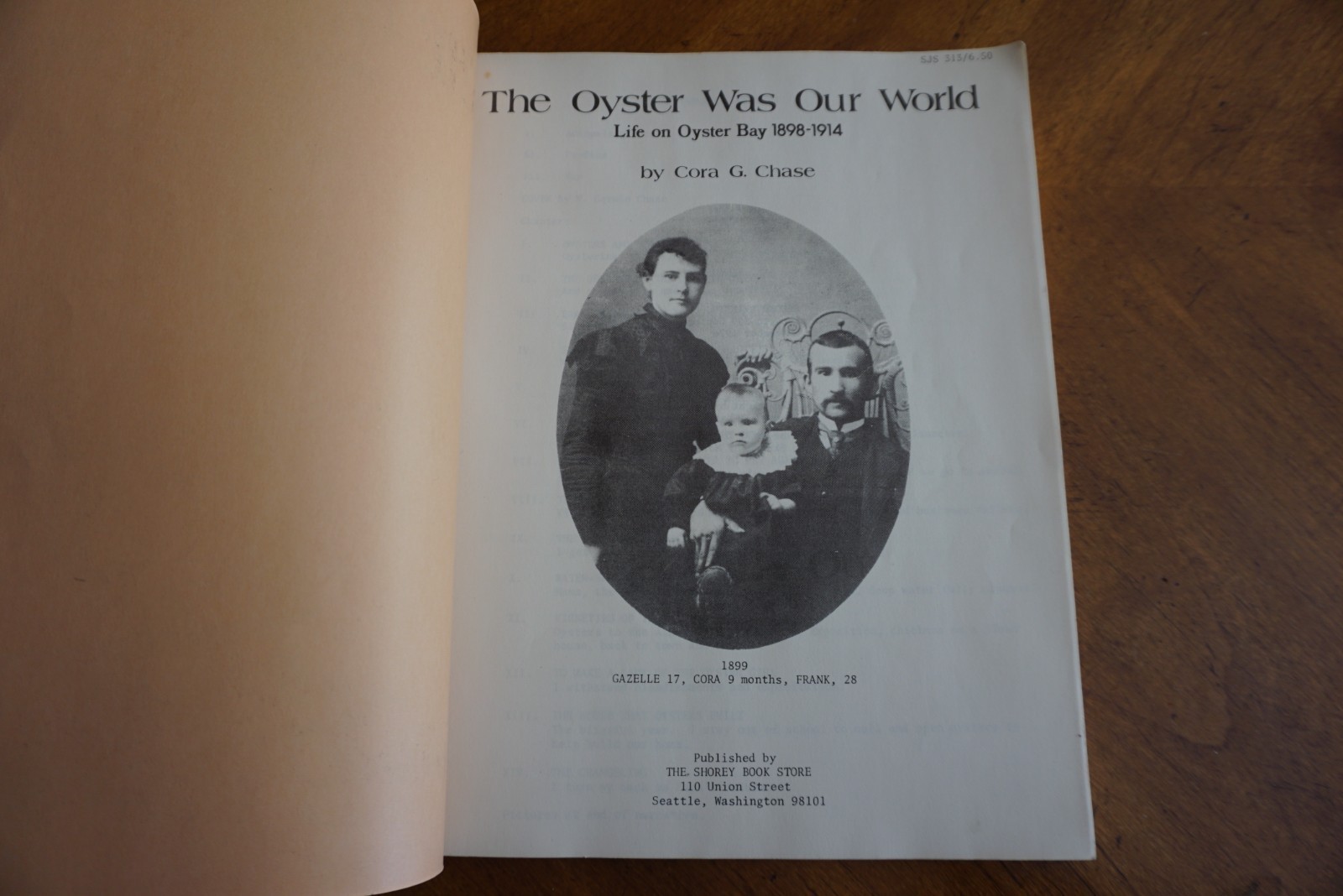 The Oyster Was Our World Life on Oyster Bay WA 1898-1914 2nd Printing Cora Chase Item image 11