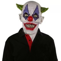 Giggles clown Mask Adults halloween latex Fancy Dress Costume Party scar... - $29.99