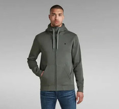 G-STAR Premium Core Men&#39;s Zip Up Hoodie New Graphite - £36.79 GBP