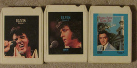 Elvis Presley 3-8 Track Tapes Legendary Performer Volume 1 &amp; 2 +How Great Thou - £11.18 GBP