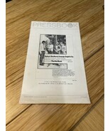 Vintage 1972 The Hot Rock Movie Film Cinema Press Kit Robert Redford KG - $173.90 CAD
