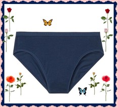 XS S M L XL XXL  Navy Stretch Cotton Victorias Secret HighLeg Waist Brief Panty - $10.99