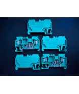 5PCS - BY1S-2.5PE IDEC Spring Clamp Ground Terminal Block 28-12 AWG 18A - $20.55 CAD