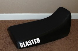 Yamaha Blaster Seat Cover Black Color Atv Seat Cover with Blaster White ... - $37.95