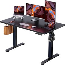 Ergear Height Adjustable Electric Standing Desk, 48 X 24 Inches Sit Stand, Black - $155.99