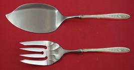 Wedgwood by International Sterling Silver Salmon Serving Set Fish Custom... - $147.51