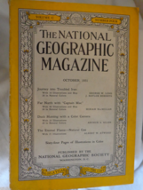 National Geographic Magazine, Vol. C, No. 4, October 1951. Iran, etc. (#... - $11.99
