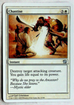 Chastise - 9th Edition - 2005 - Magic The Gathering - $1.79