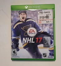 NHL 17 Xbox One Video Game Professional Hockey EA Sports 2017 Microsoft - £5.32 GBP